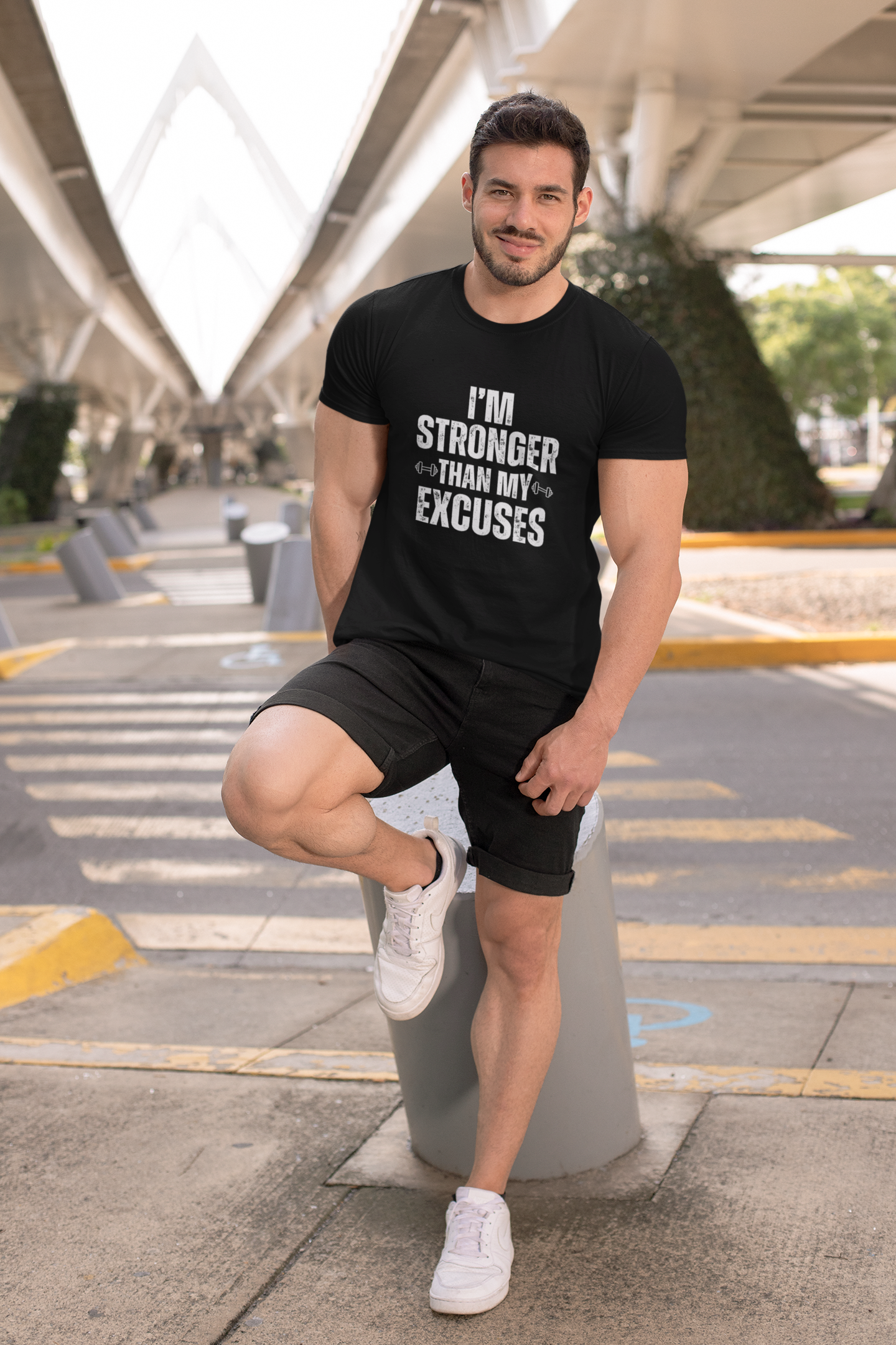 I'm Stronger Than My Excuses Unisex Jersey Short Sleeve Tee