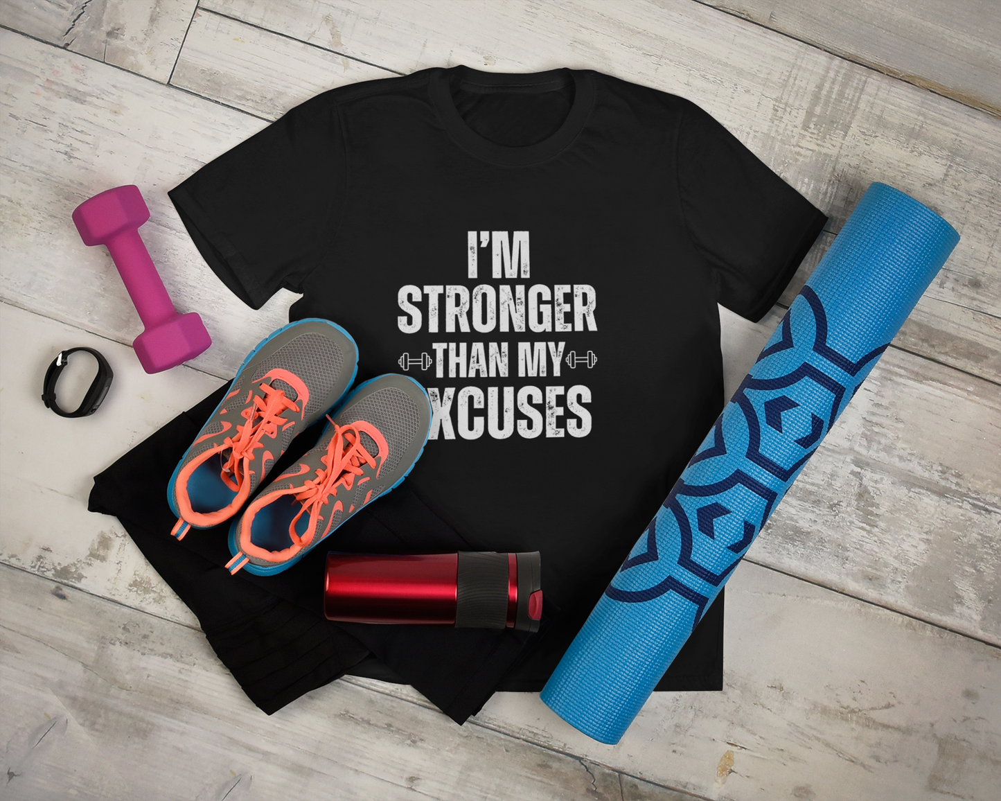I'm Stronger Than My Excuses Unisex Jersey Short Sleeve Tee