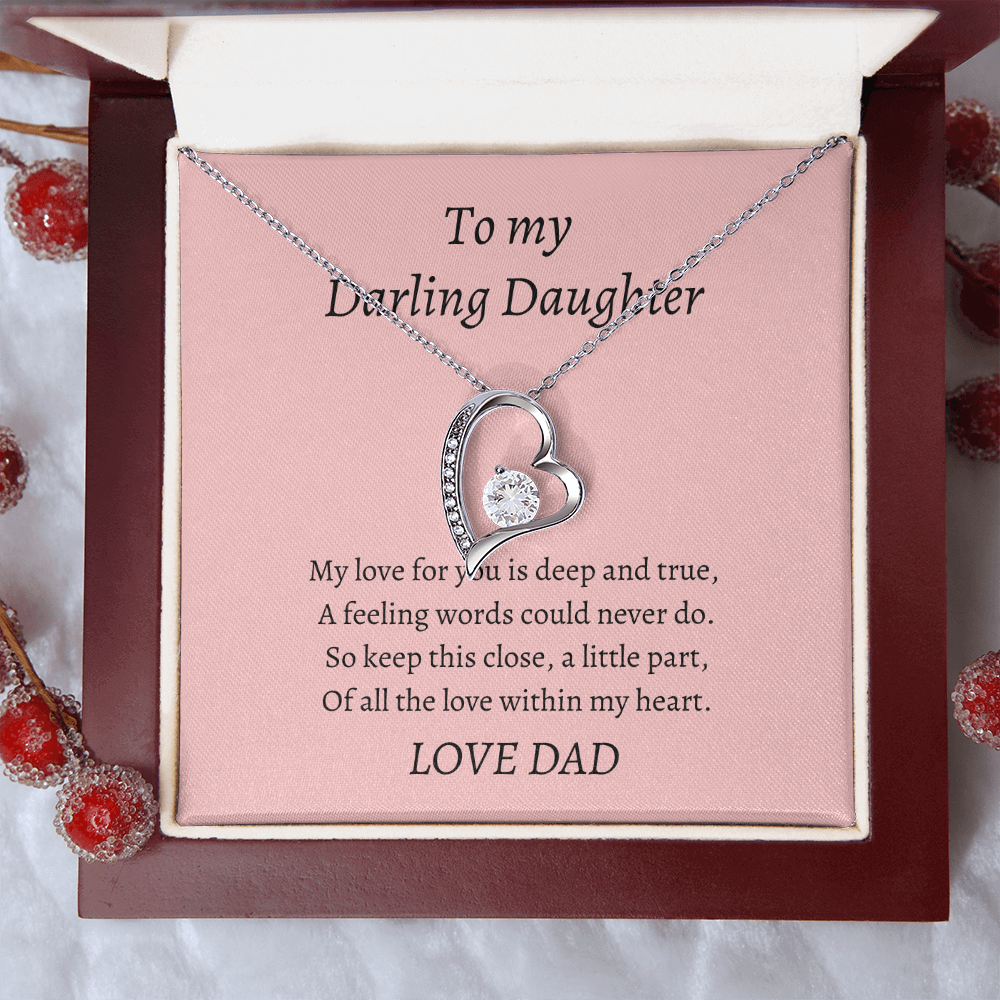 Forever My Little Girl Necklace