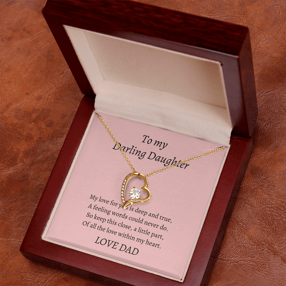 Forever My Little Girl Necklace