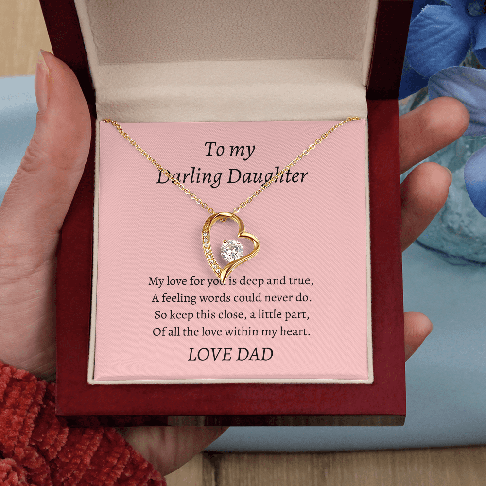 Forever My Little Girl Necklace