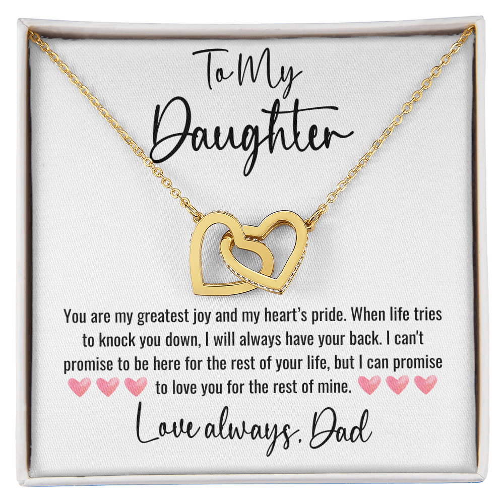 Forever My Daughter Necklace With Love
