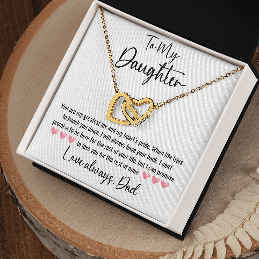 Forever My Daughter Necklace With Love