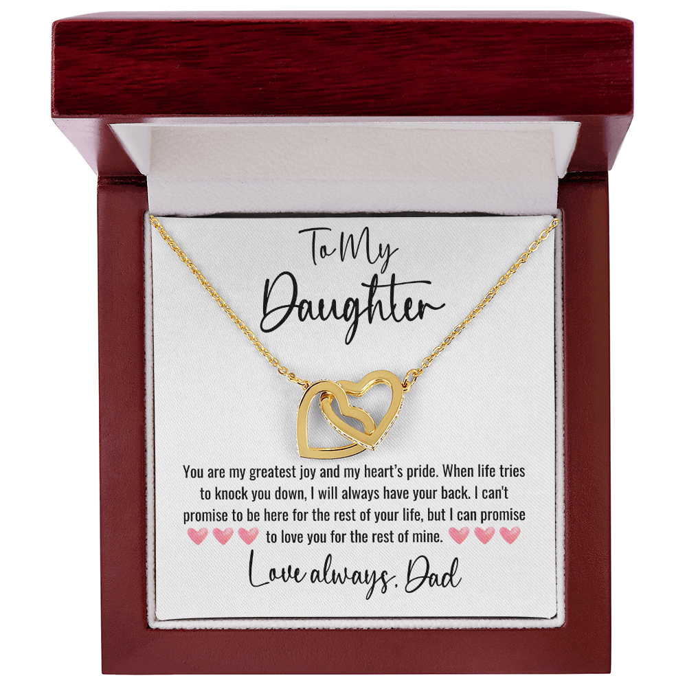 Forever My Daughter Necklace With Love