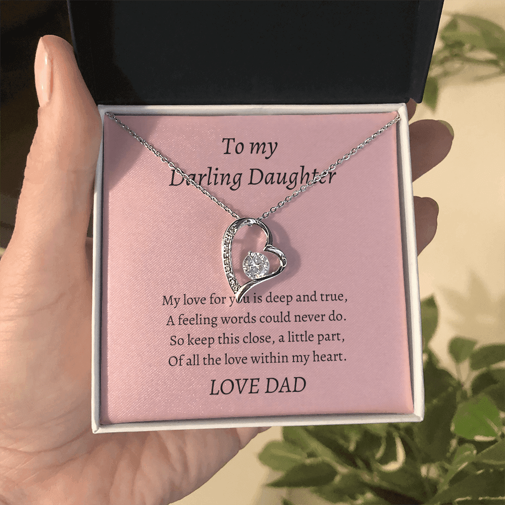 Forever My Little Girl Necklace