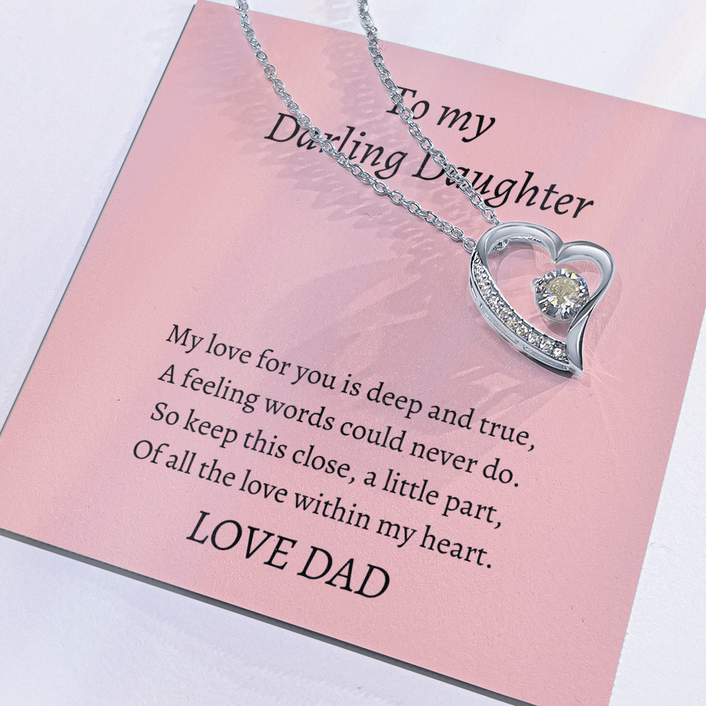 Forever My Little Girl Necklace