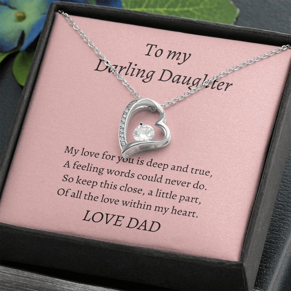 Forever My Little Girl Necklace