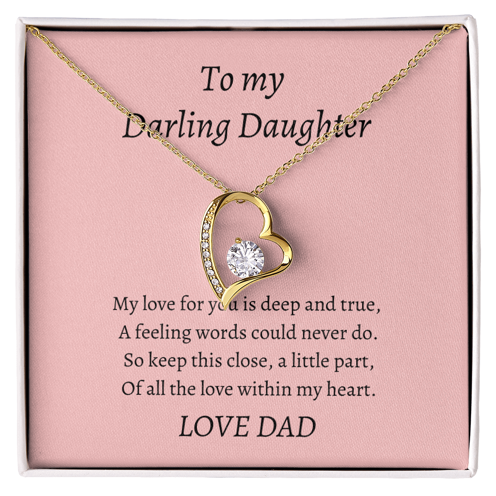 Forever My Little Girl Necklace