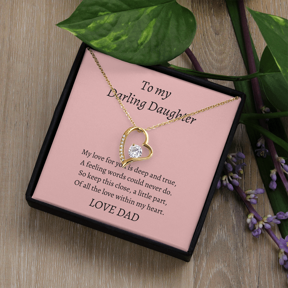 Forever My Little Girl Necklace