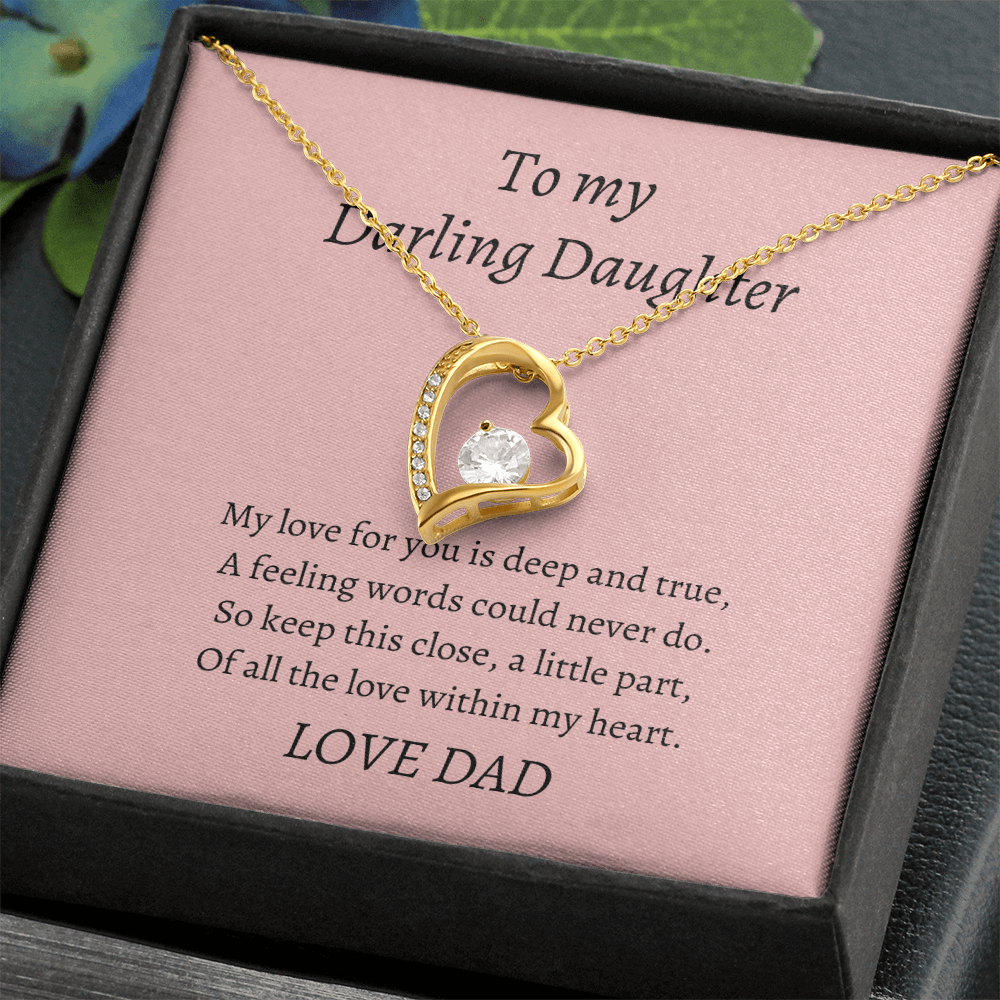 Forever My Little Girl Necklace