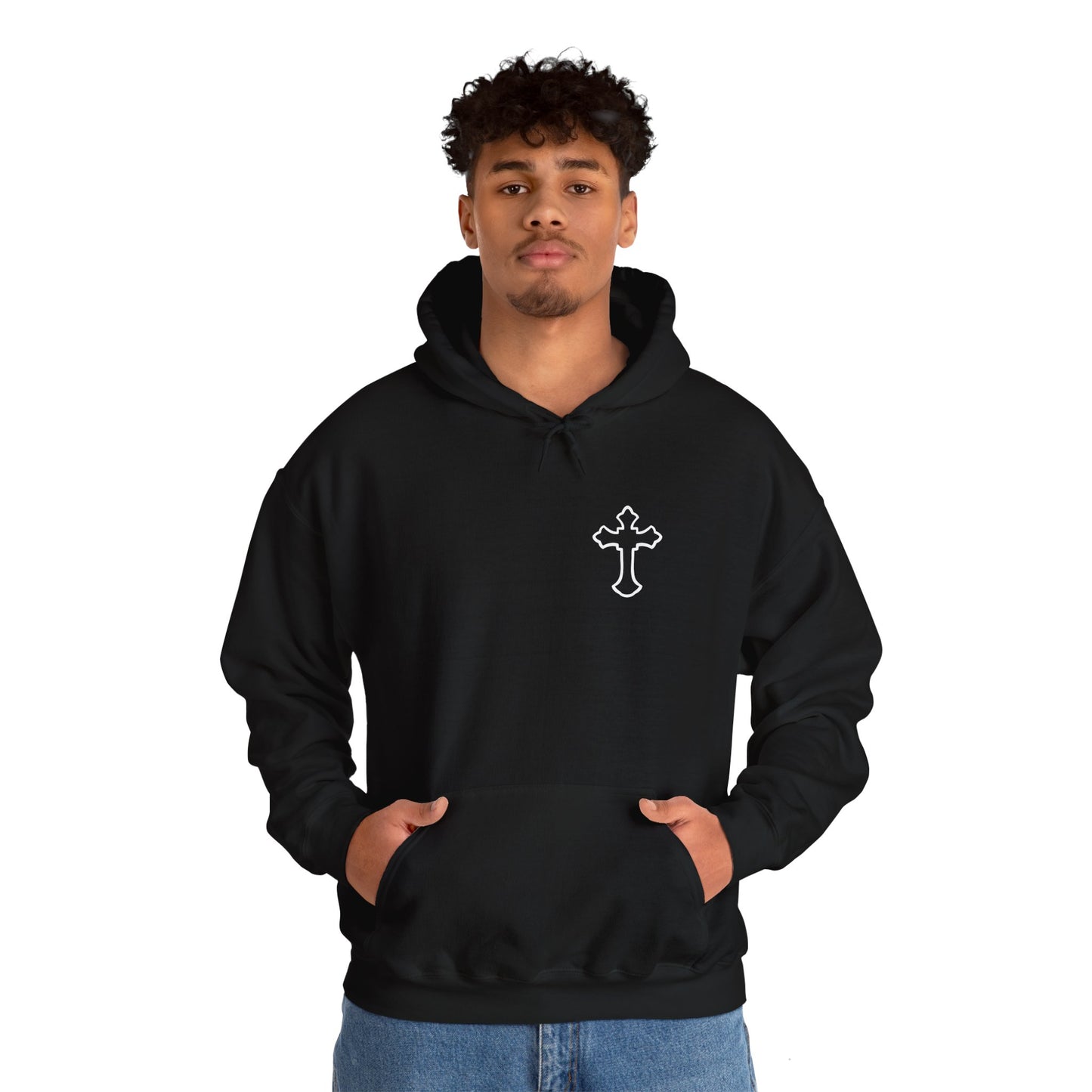 The Lord Is My Shepherd Unisex Heavy Blend™ Hooded Sweatshirt