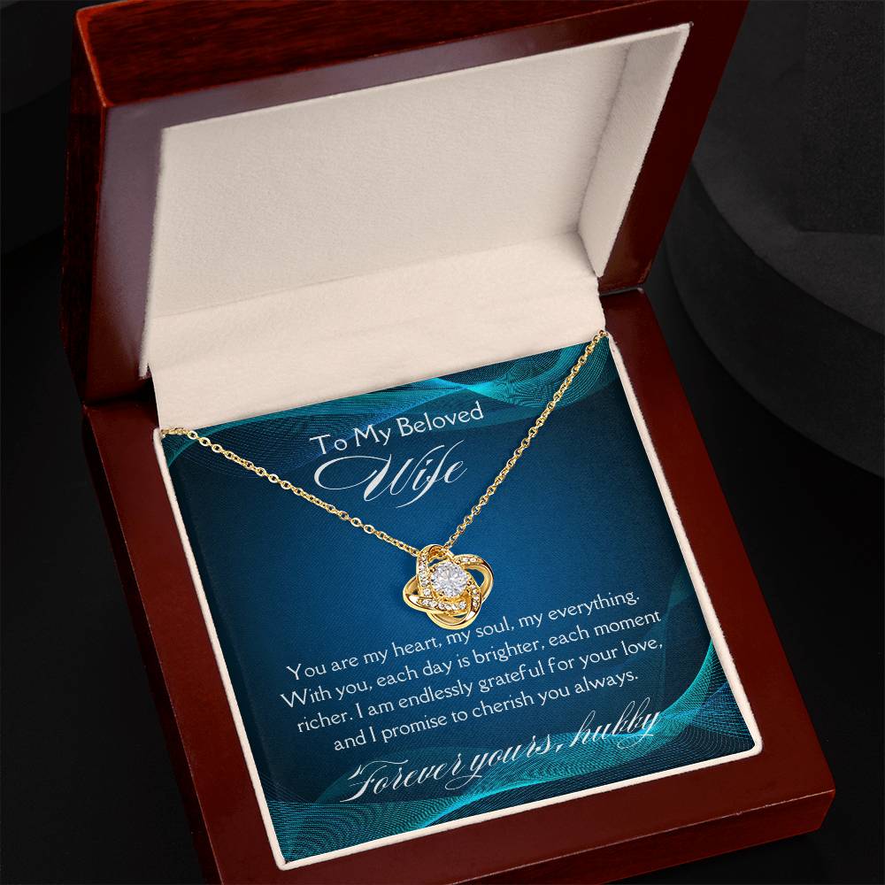 Love Knot Necklace: A Timeless Emblem Of Unbreakable Bonds (Yellow & White Gold Variants)