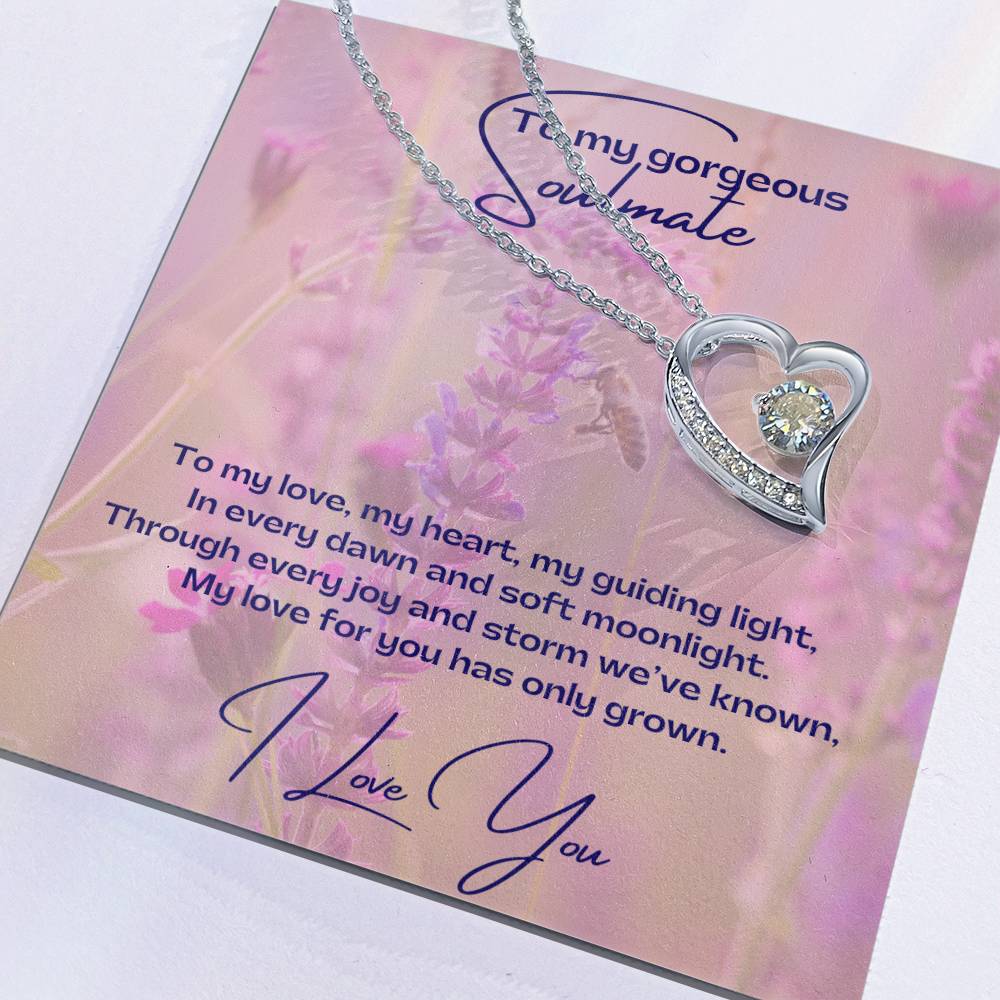 Eternal Elegance: The Gorgeous Soulmate Forever Love Necklace