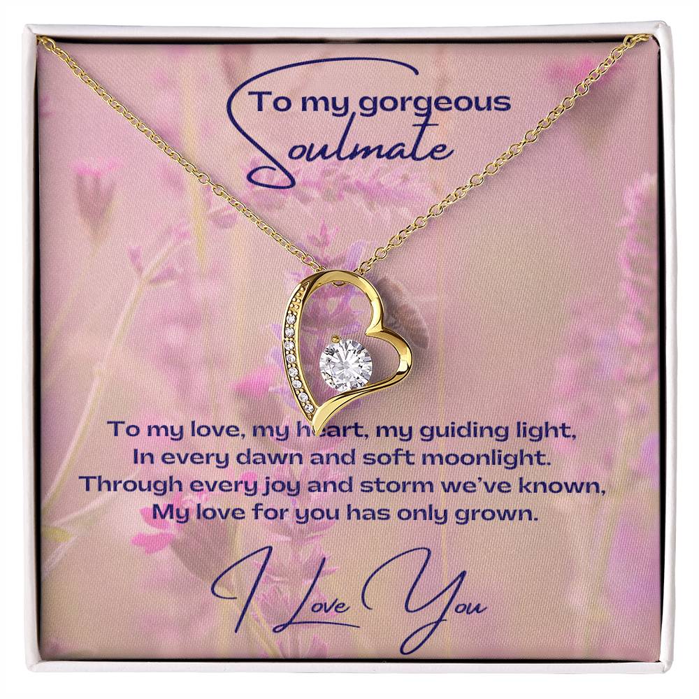 Eternal Elegance: The Gorgeous Soulmate Forever Love Necklace