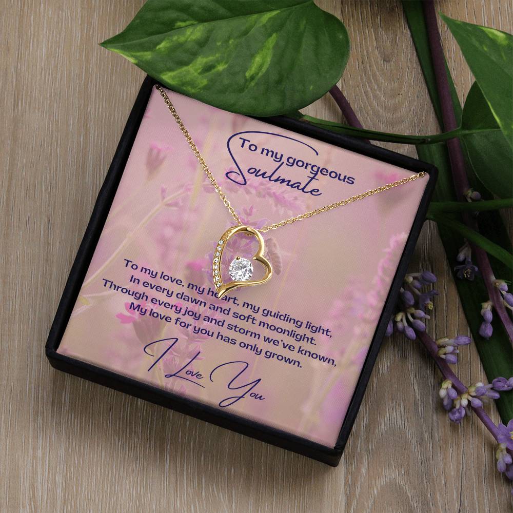 Eternal Elegance: The Gorgeous Soulmate Forever Love Necklace